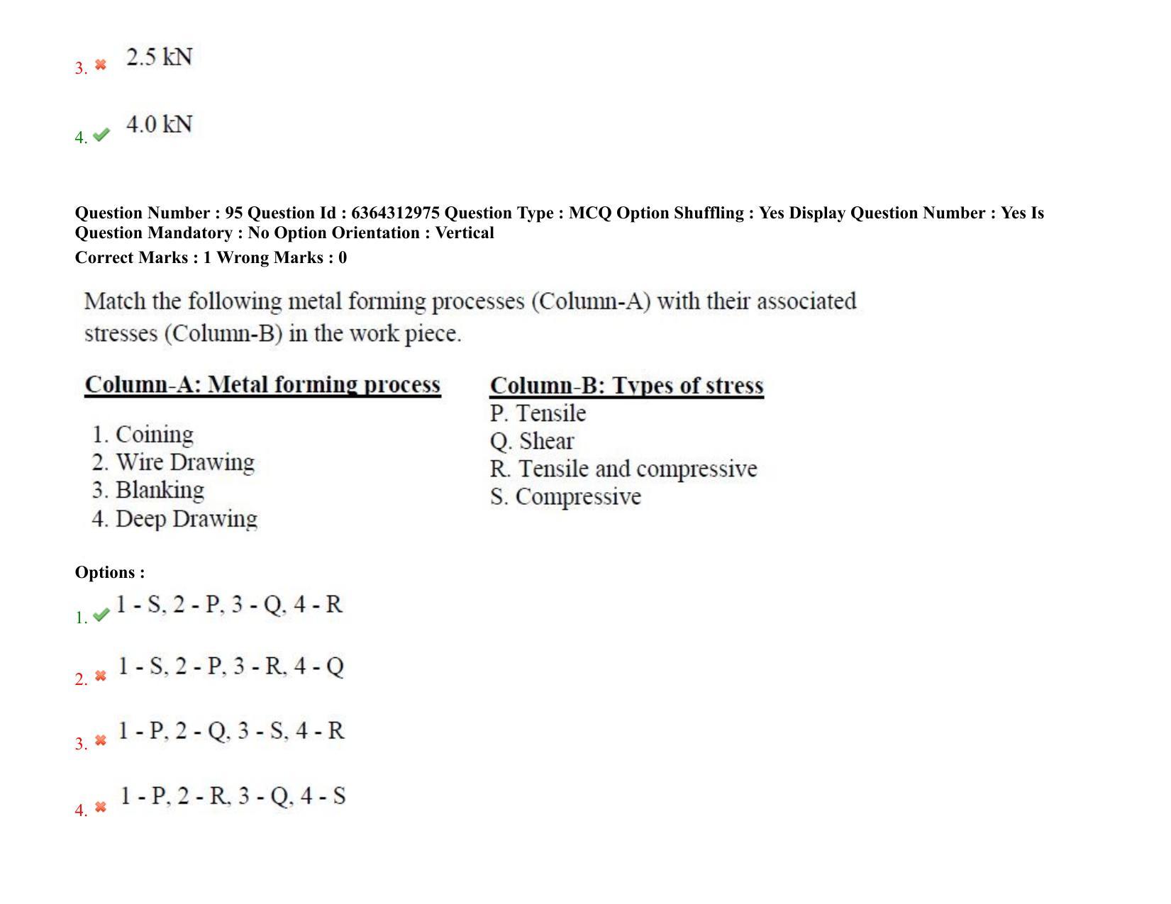 TS PGECET 2021: (ME) Mechanical Engineering Question Papers - Page 65