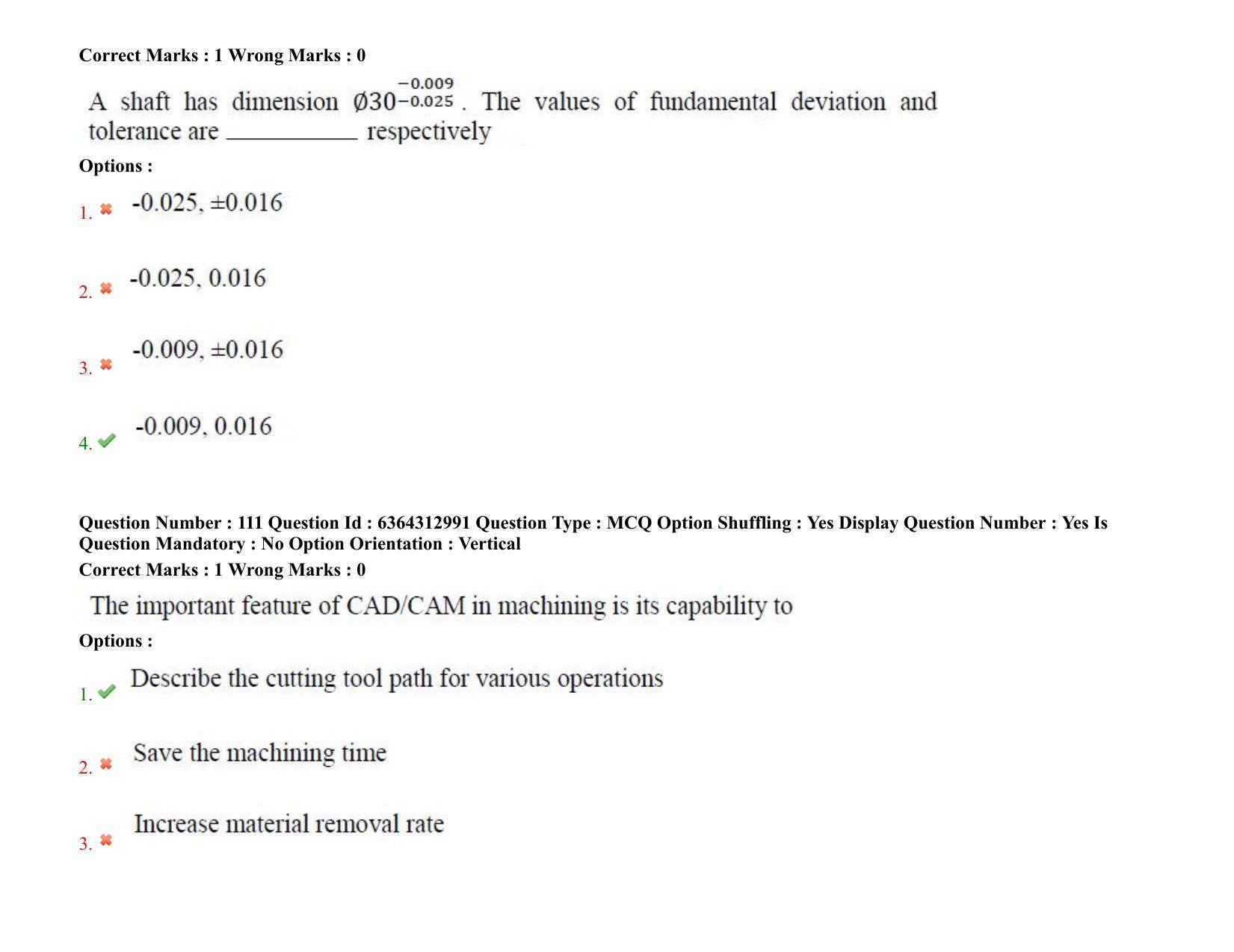 TS PGECET 2021: (ME) Mechanical Engineering Question Papers - Page 74