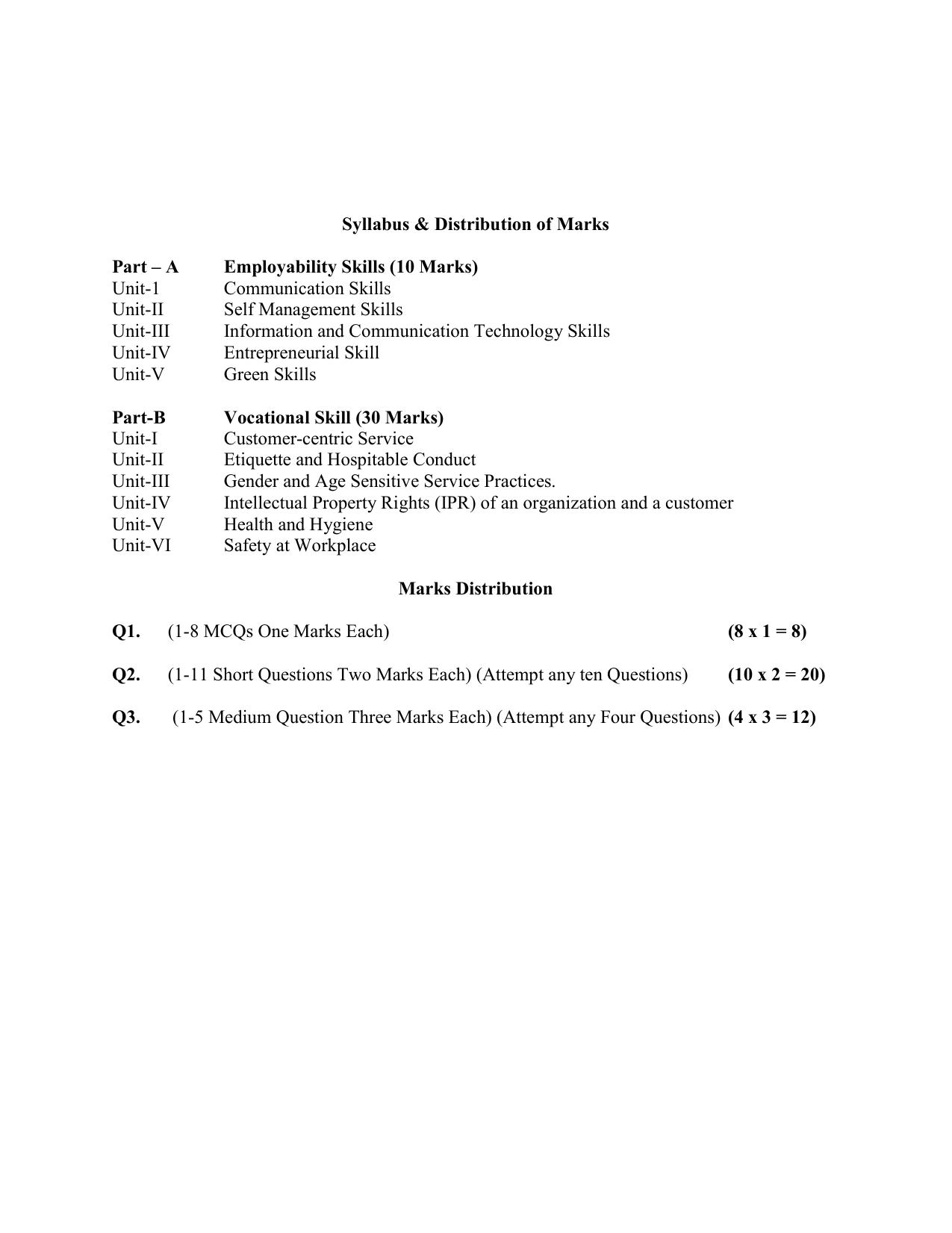 HPBOSE Class 10th Tourism Sample Question Papers 2025 - Page 4