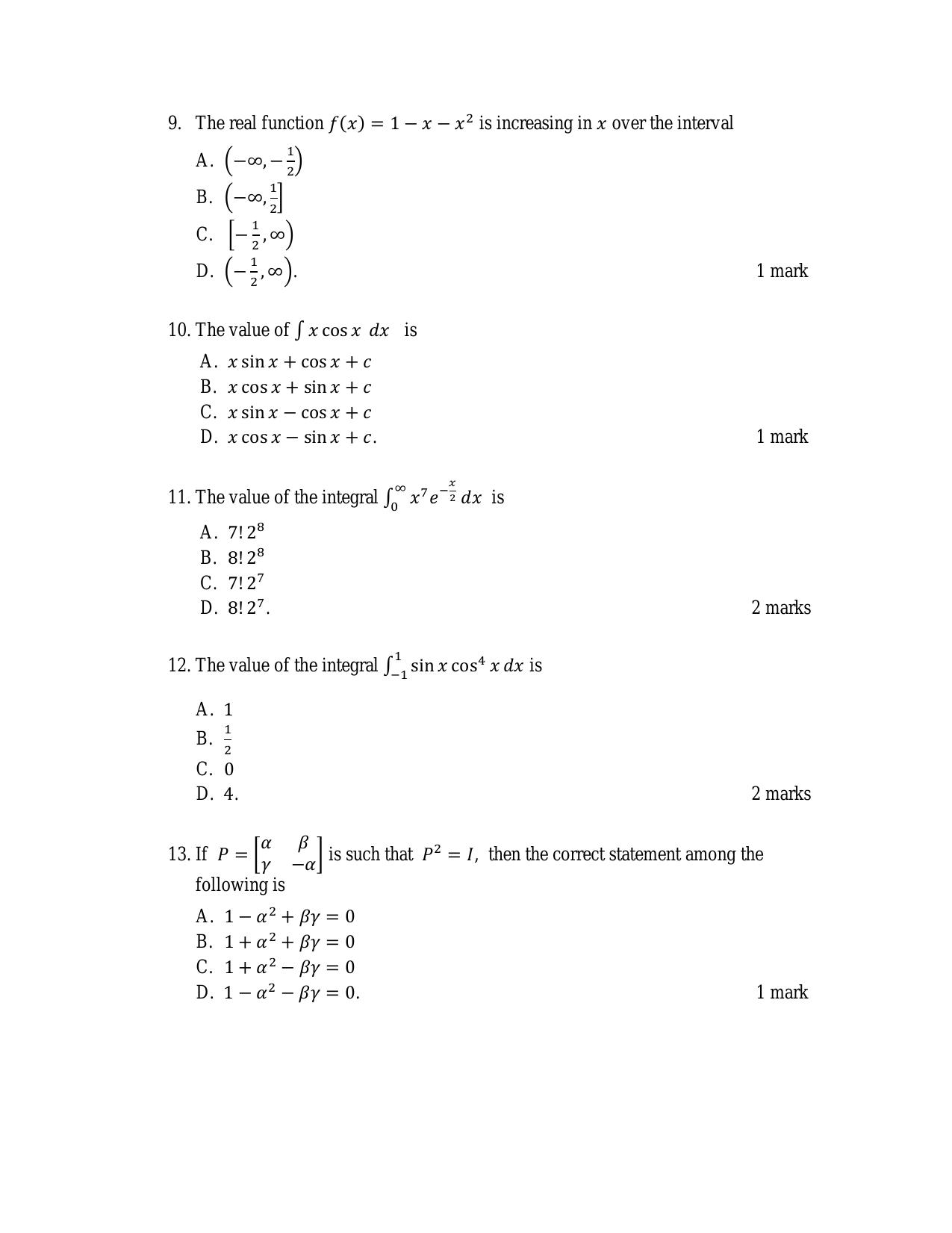 ACET April 2017 Question Papers - Page 3
