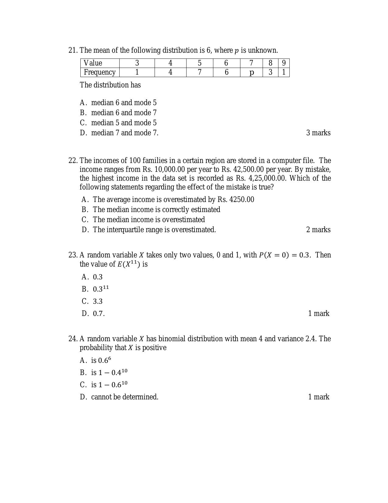 ACET April 2017 Question Papers - Page 6