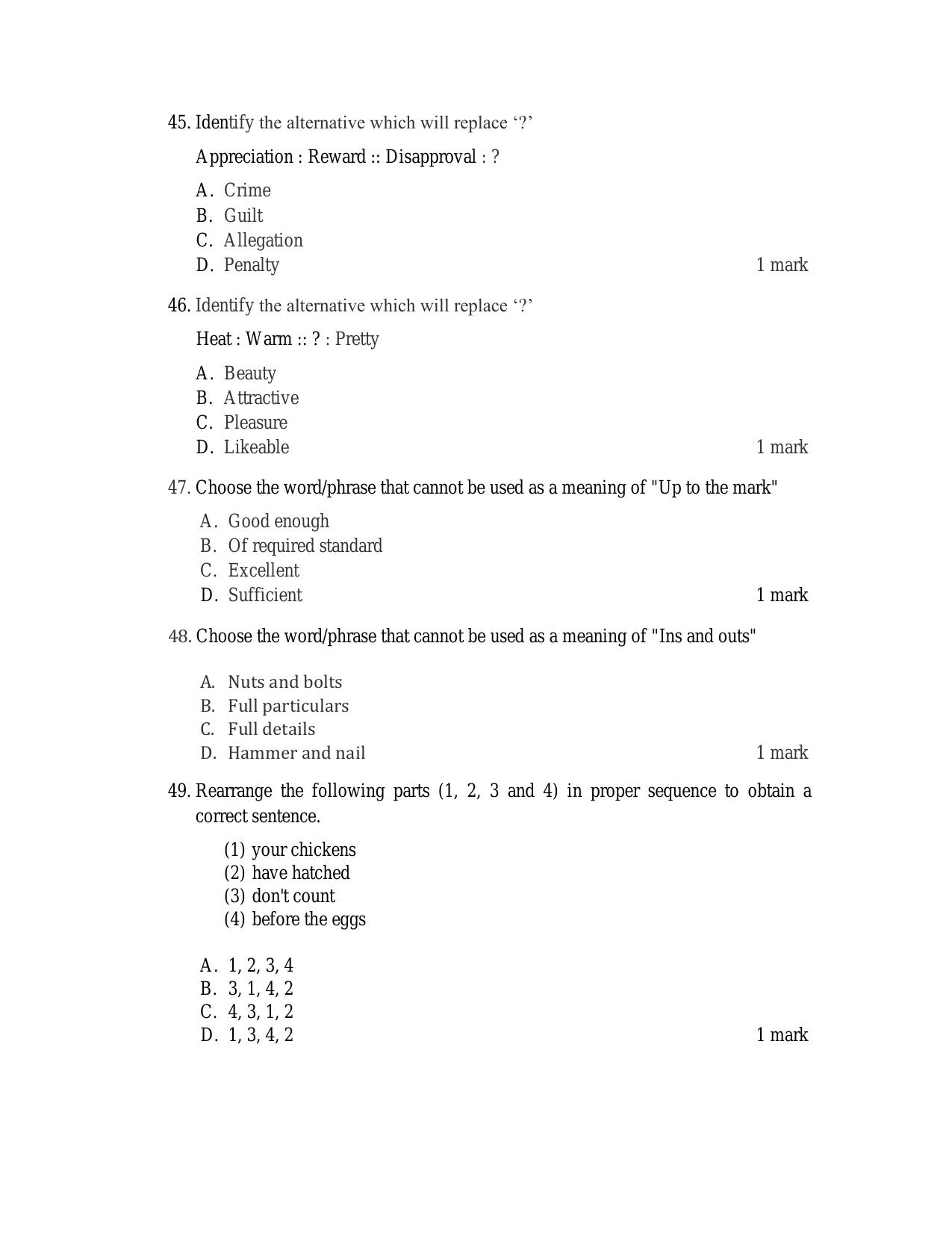 ACET April 2017 Question Papers - Page 13