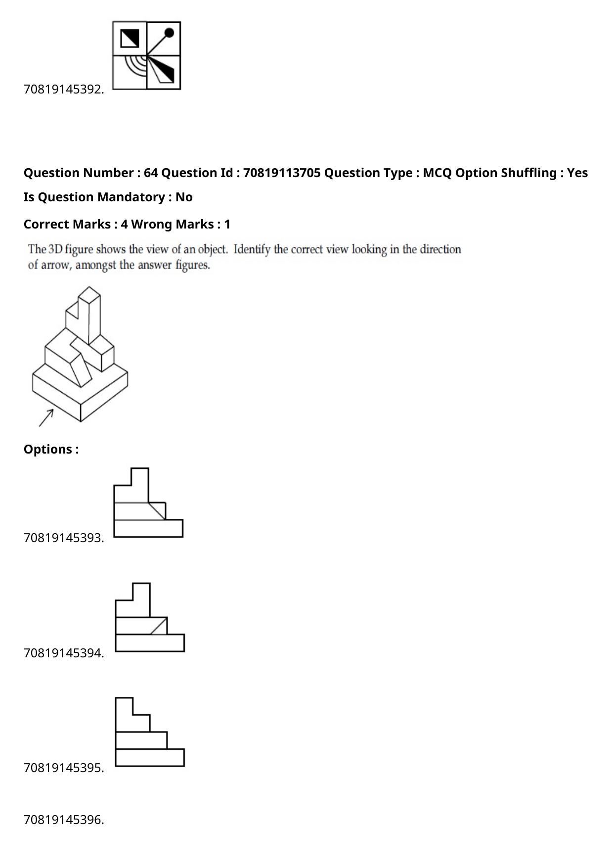 JEE Mains 2021: B Arch & B Planning Hindi (Shift 2) 23-02-2021 Question Paper - Page 79