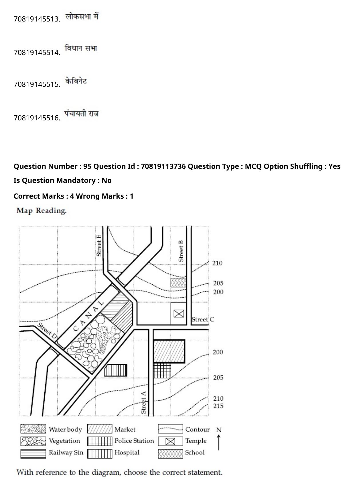 JEE Mains 2021: B Arch & B Planning Hindi (Shift 2) 23-02-2021 Question Paper - Page 126