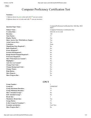 MP CPCT 14 May 2022 Question Paper Shift 1