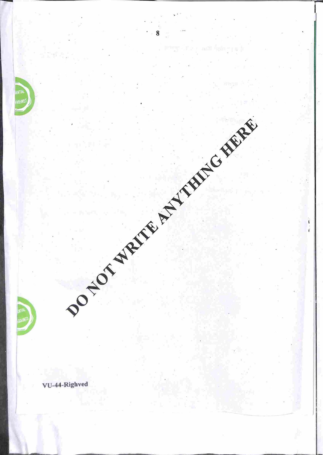 RBSE 2022 Rigved Varishtha Upadhyay Question Paper - Page 9
