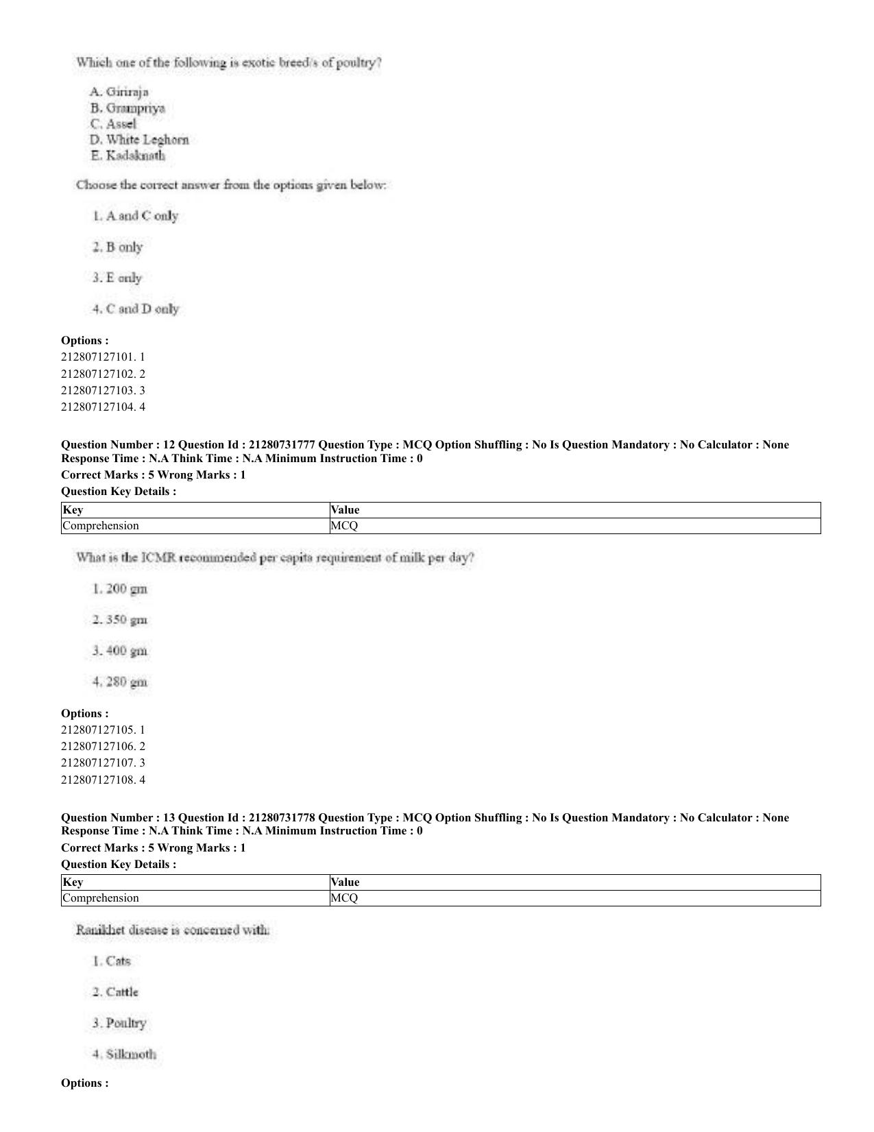 CUET 2023 English Urdu Shift 3 Question Papers - Page 11