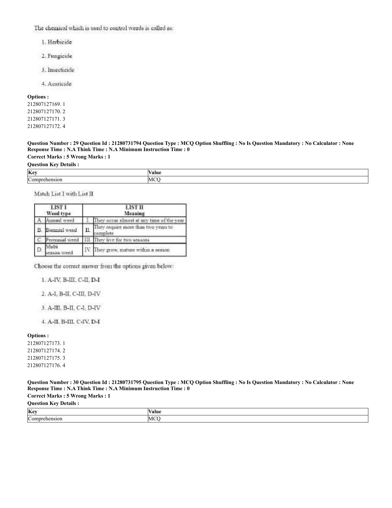 CUET 2023 English Urdu Shift 3 Question Papers - Page 18