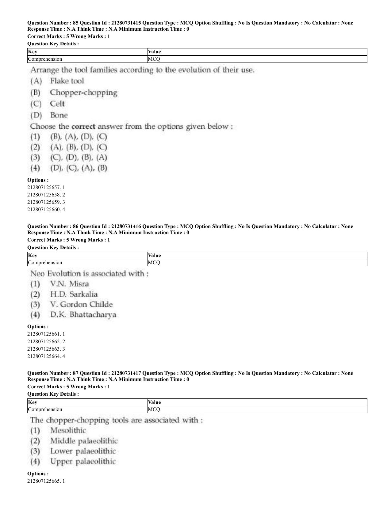CUET 2023 English Urdu Shift 3 Question Papers - Page 41