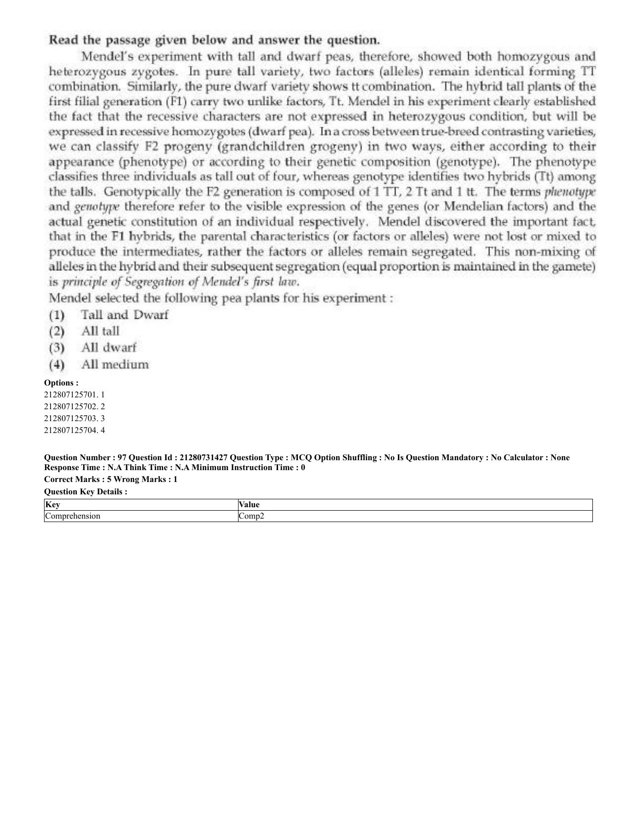 CUET 2023 English Urdu Shift 3 Question Papers - Page 48