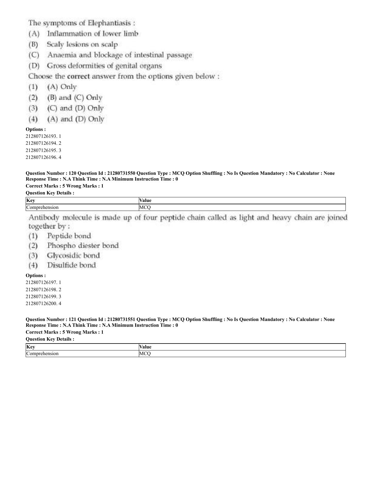 CUET 2023 English Urdu Shift 3 Question Papers - Page 60
