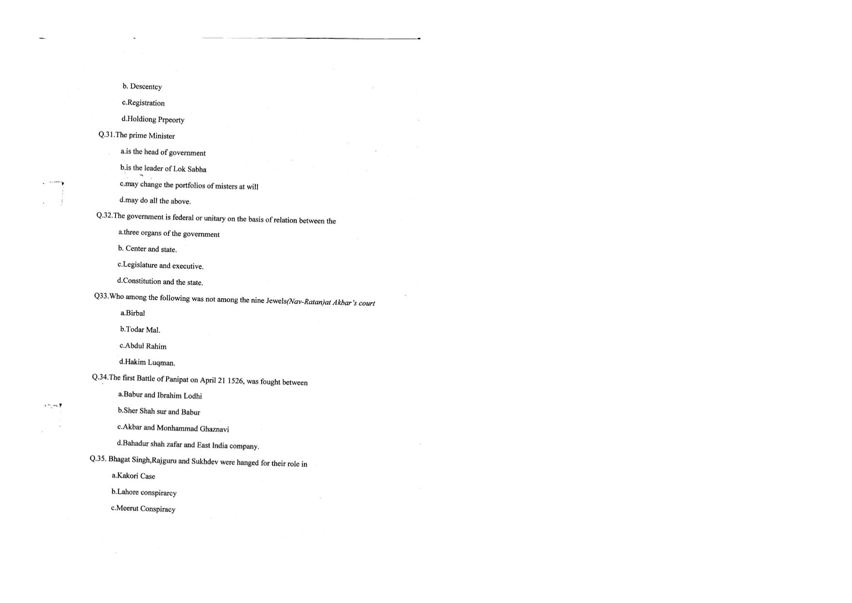KUET 2024 M.A. Social Work Question Paper - Page 78
