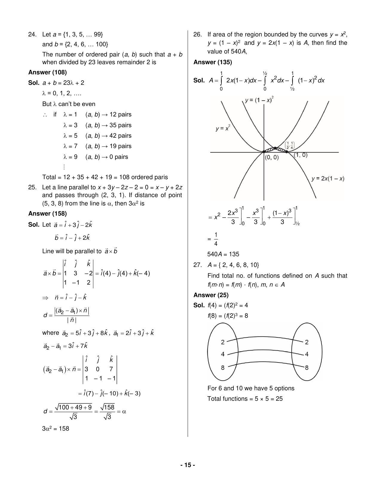JEE Mains 2023: 30th January 2023 Shift-2 (Evening) Question Paper With Solution (January, Session-1) - Page 14