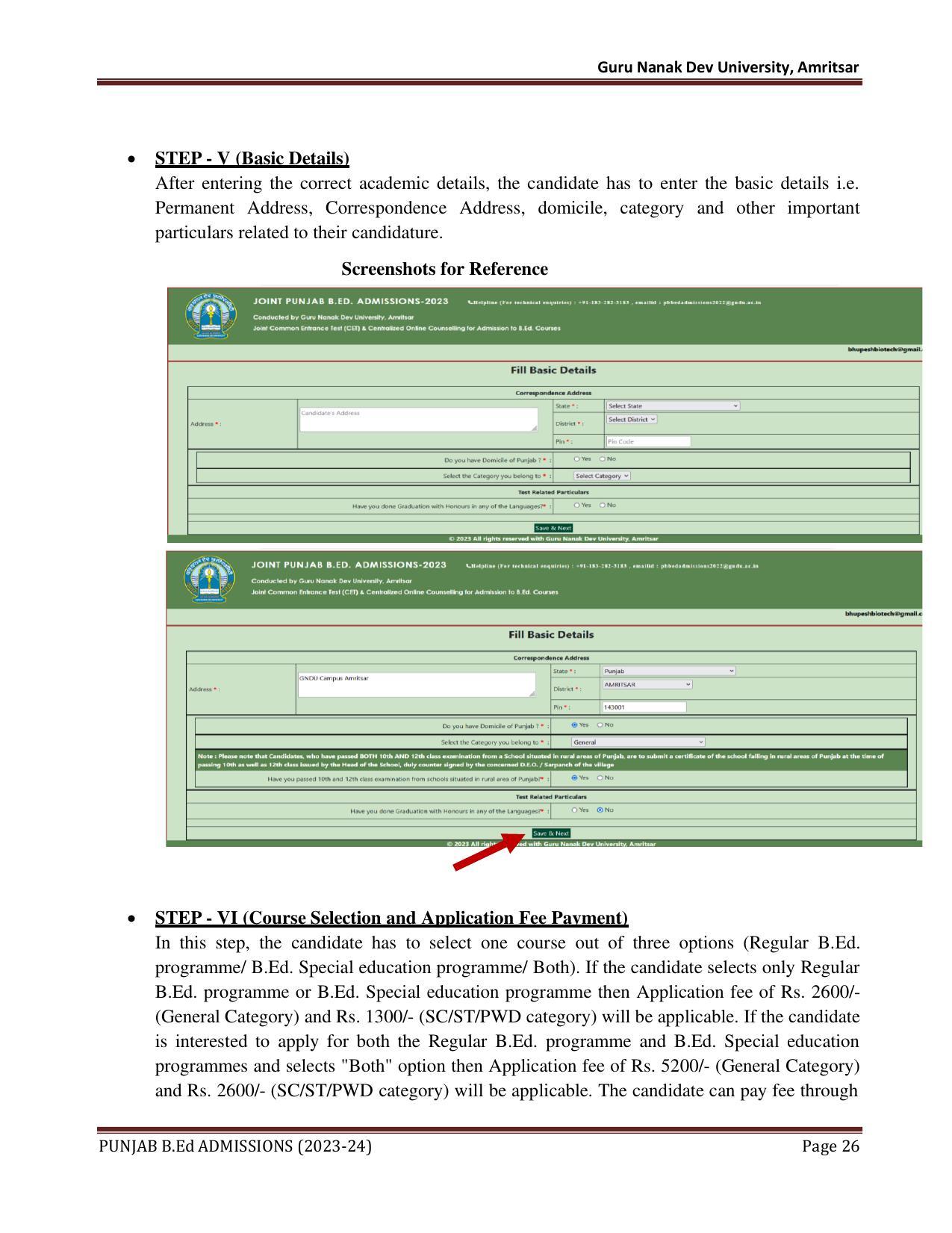 Punjab B.Ed CET 2023 - Page 26