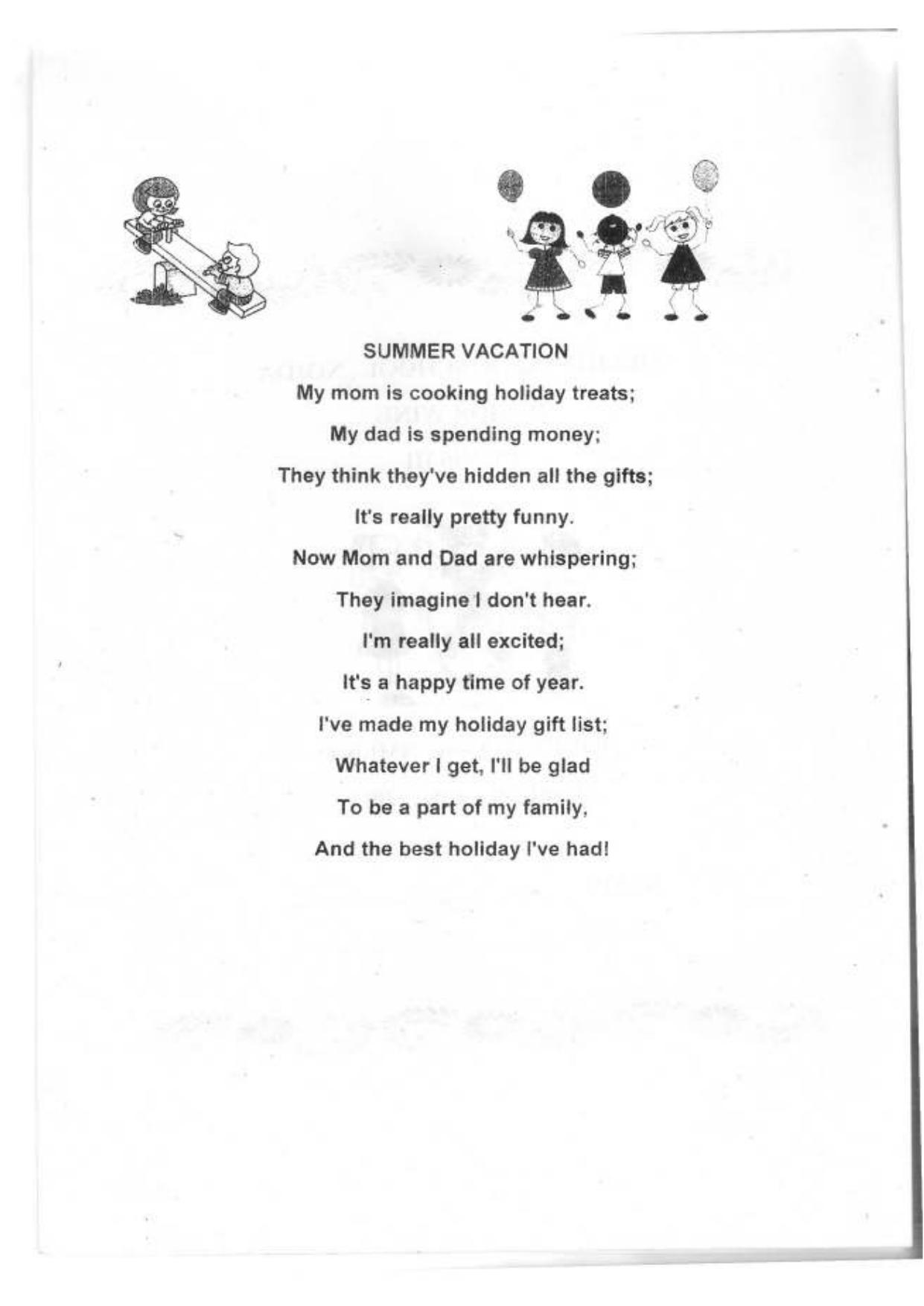 Worksheet for Class 3 All subjects Assignment 2 - Page 1