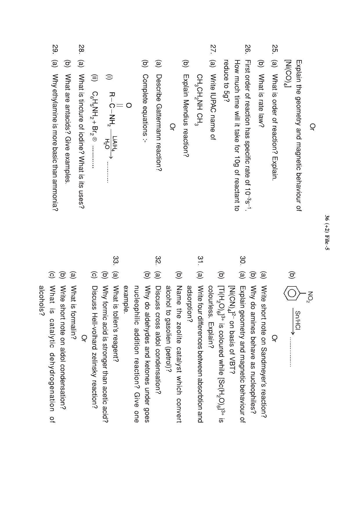 HP Board Class 12 Chemistry Model Paper - Page 3