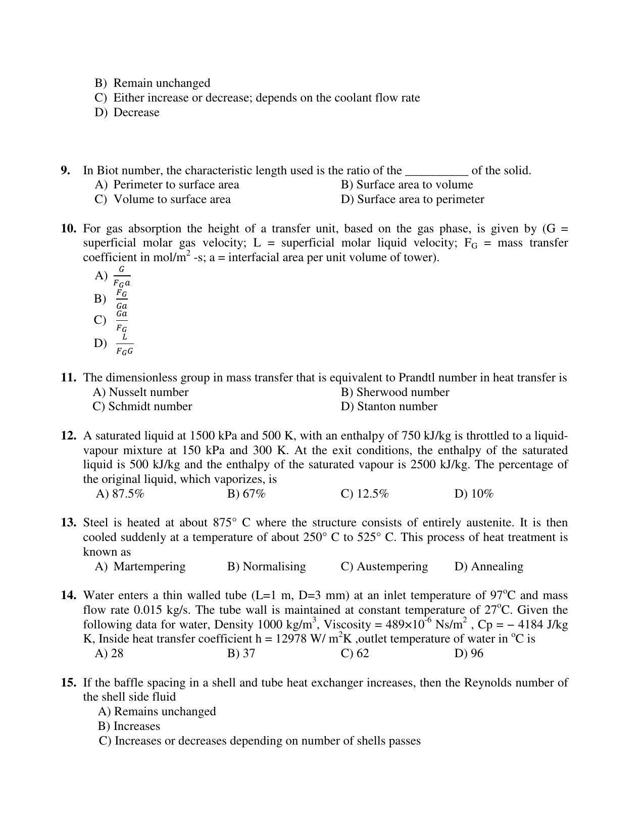 PU MPET Biotechnology Engineering 2018 Question Papers - Page 7