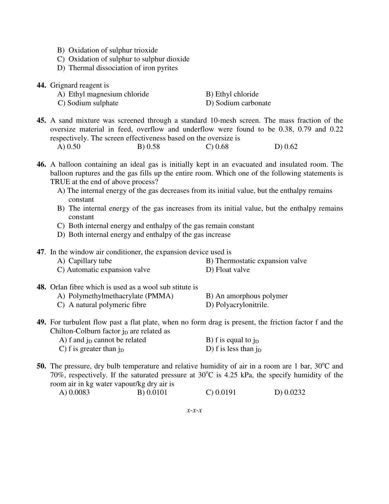 PU MPET Biotechnology Engineering 2018 Question Papers - Page 11