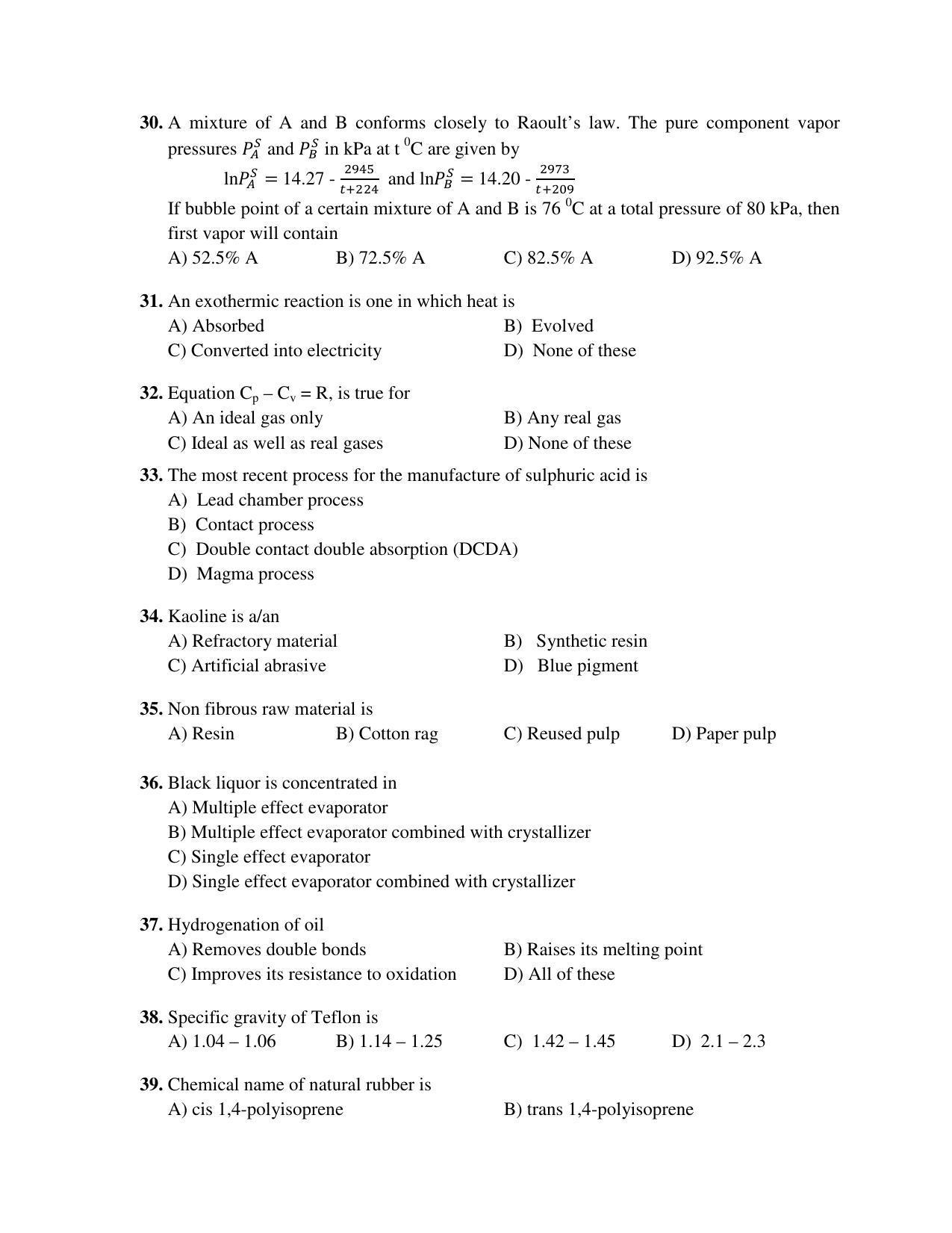 PU MPET Biotechnology Engineering 2018 Question Papers - Page 49