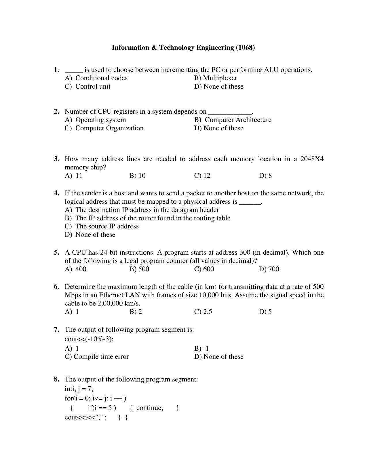 PU MPET Biotechnology Engineering 2018 Question Papers - Page 51