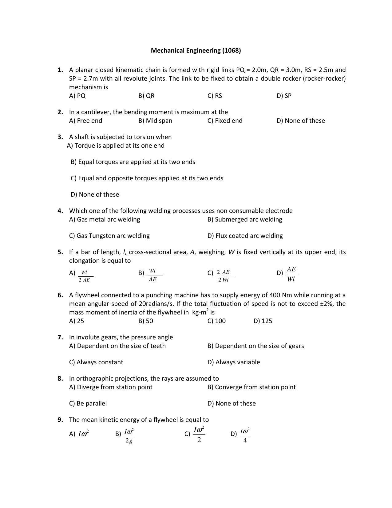 PU MPET Biotechnology Engineering 2018 Question Papers - Page 59