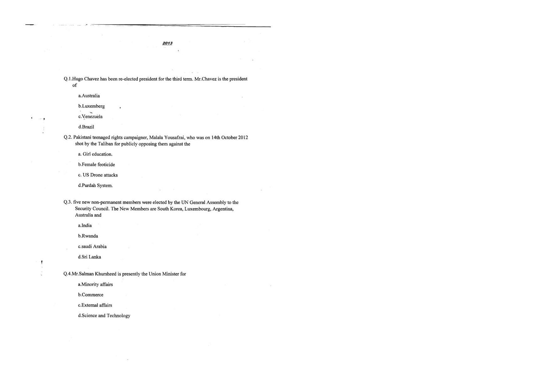 KUET 2023 M.A. Social Work Question Paper - Page 64
