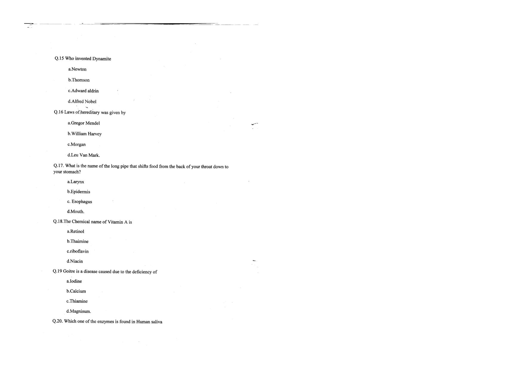 KUET 2023 M.A. Social Work Question Paper - Page 67