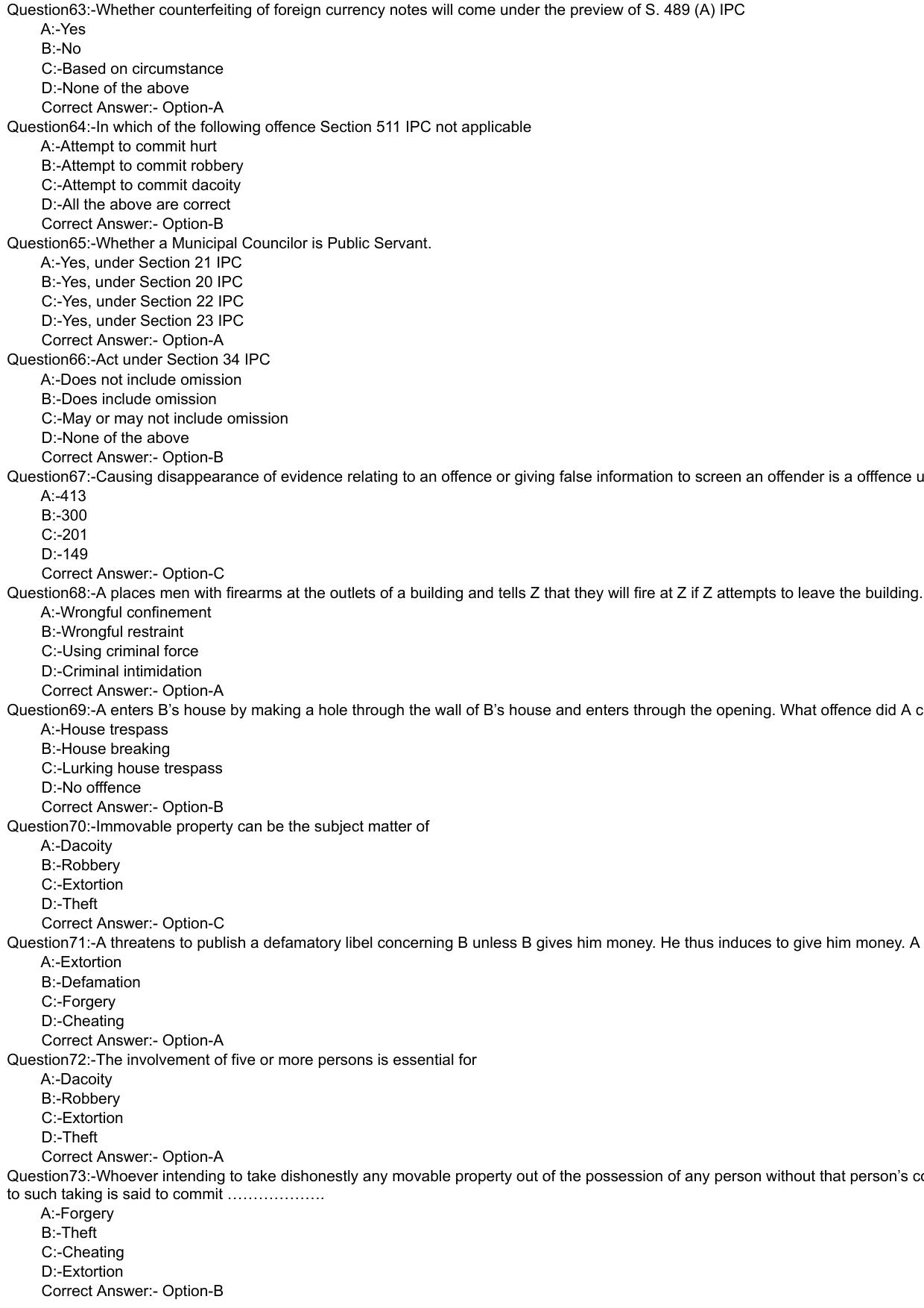 Kerala CEE LLM 2020 Question Paper With Answers - Page 7