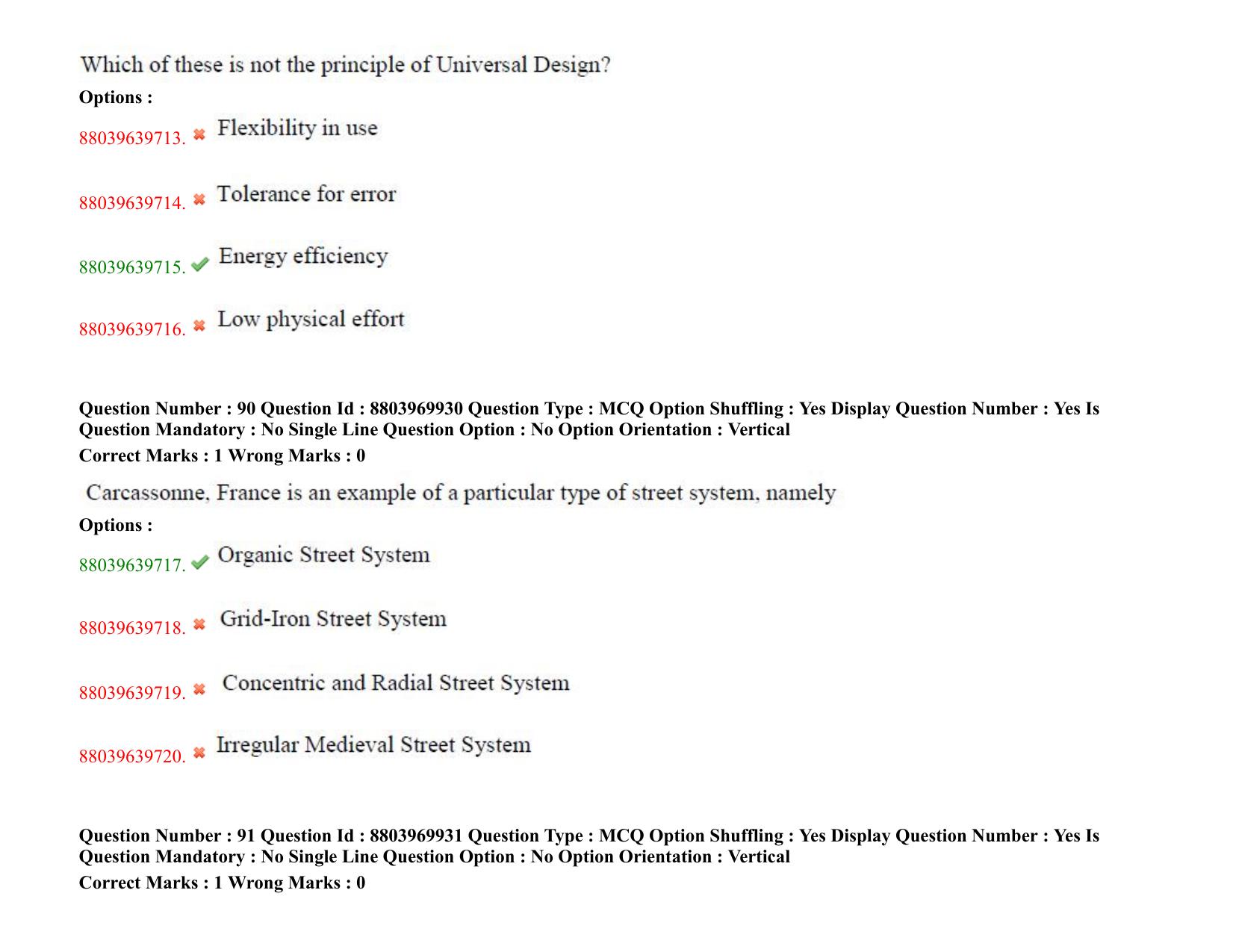 TS PGECET 2020: Architecture and Planning Question Papers - Page 48
