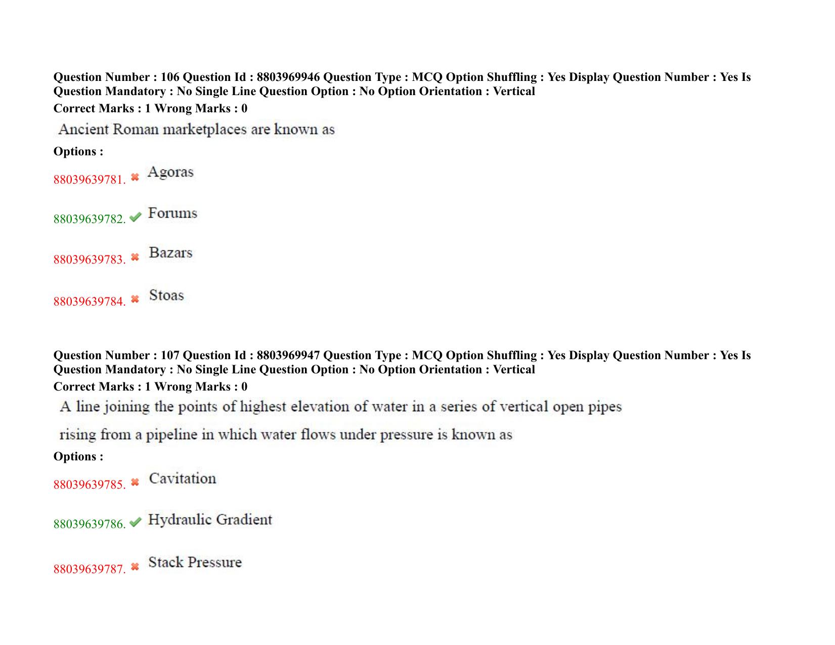TS PGECET 2020: Architecture and Planning Question Papers - Page 57
