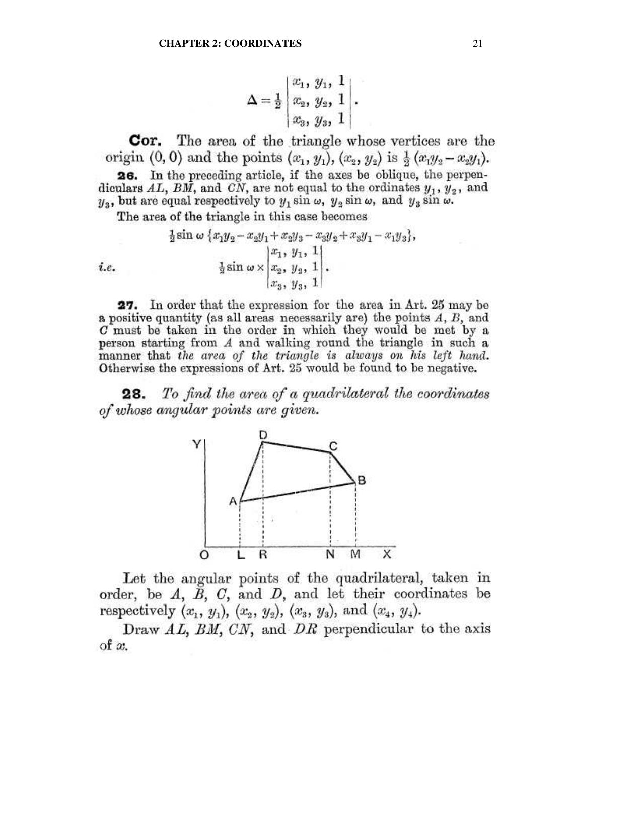 Chapter 2: Coordinates - SL Loney Solutions: The Elements of Coordinate Geometry - Page 14