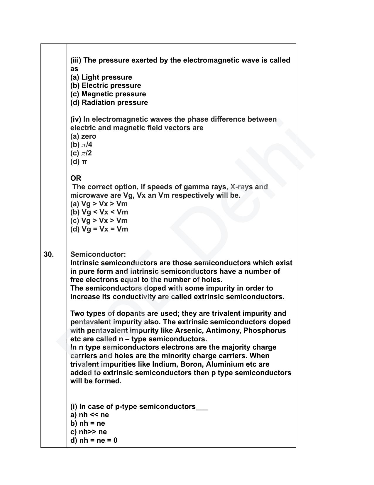 Edudel Class 12 Physics (English) Practice Papers-1 (2023-24) - Page 8
