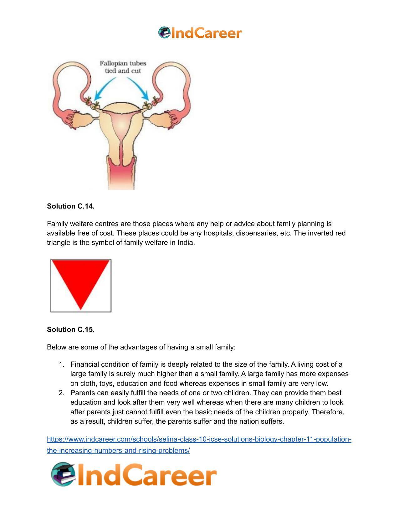 Selina Class 10 ICSE Solutions Biology : Chapter 11- Population- The Increasing Numbers and Rising Problems - Page 6