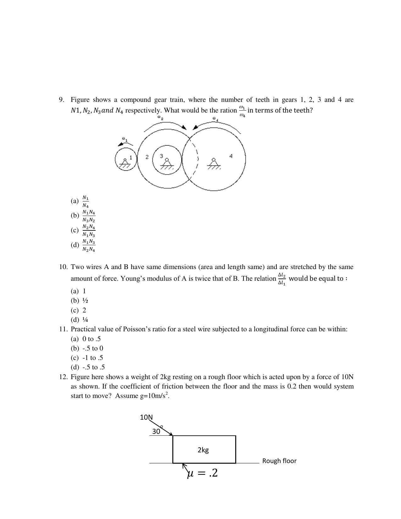 OJEE 2014 LE Tech Question Paper - Page 3