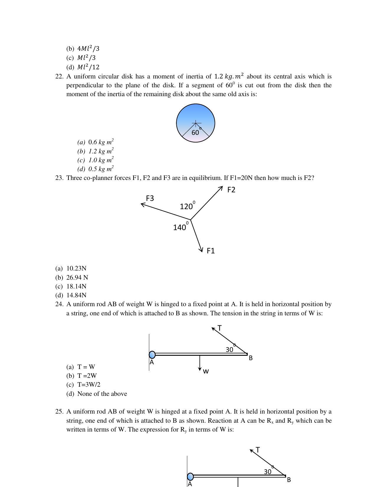 OJEE 2014 LE Tech Question Paper - Page 6