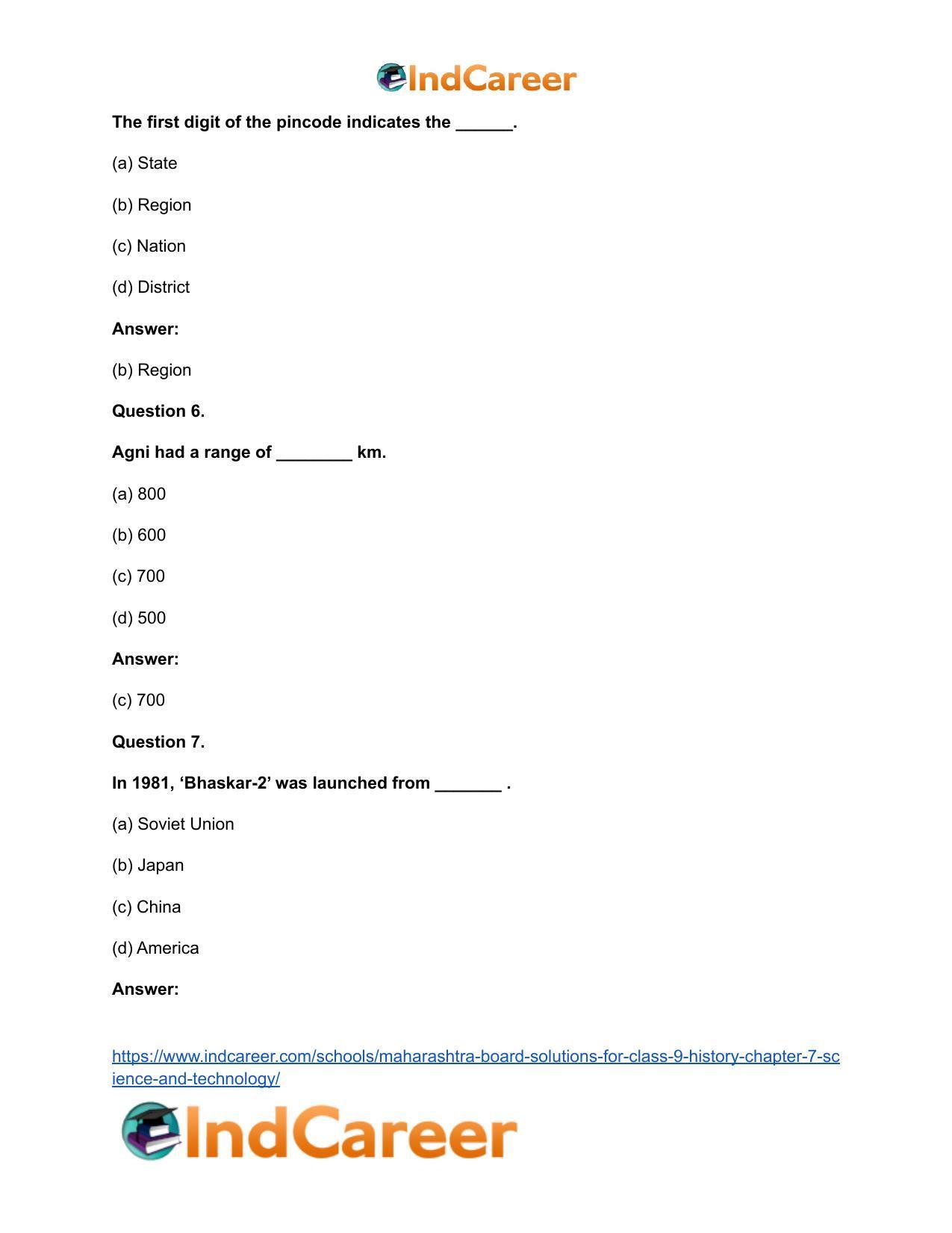 Maharashtra Board Solutions for Class 9- History: Chapter 7- Science and Technology - Page 13