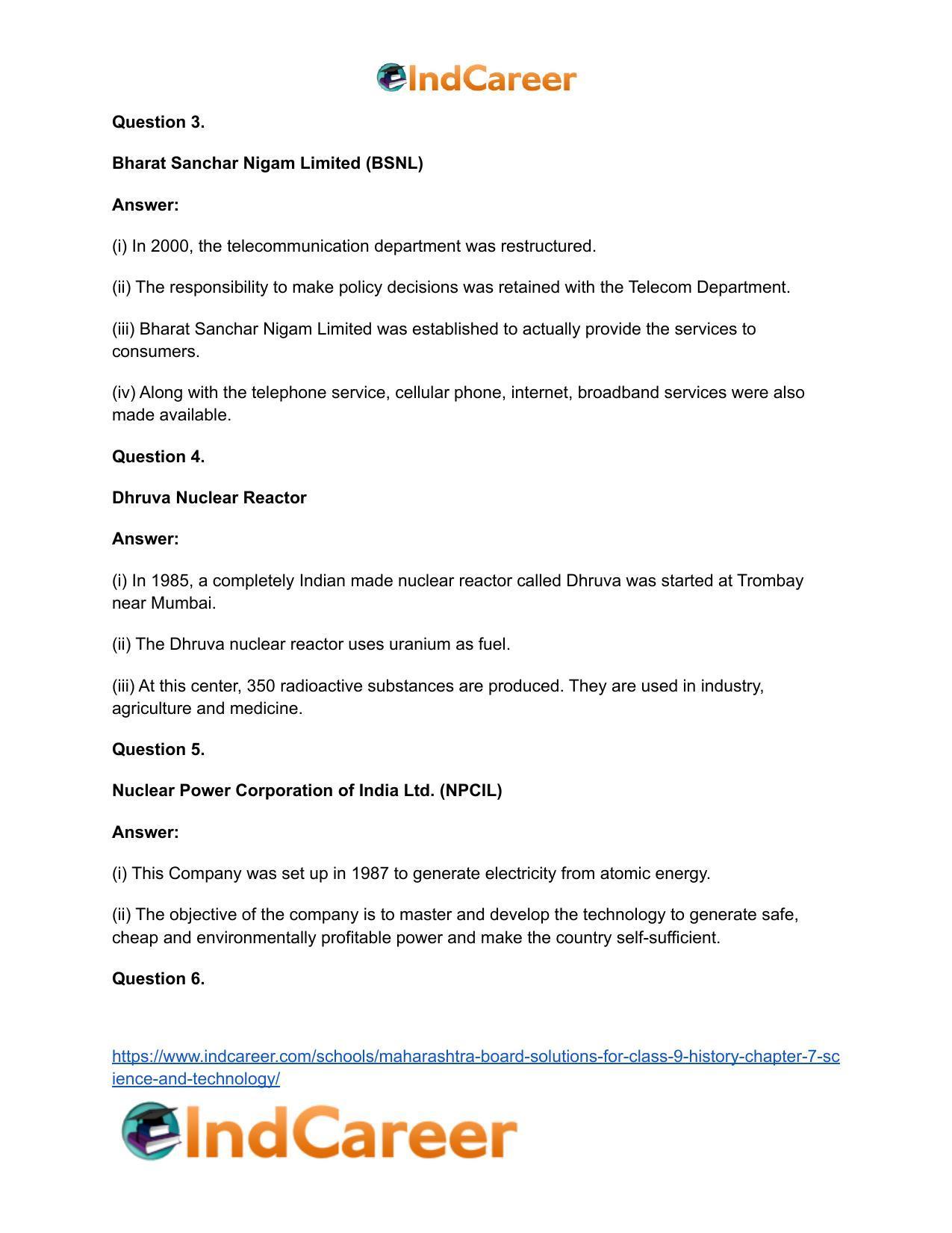 Maharashtra Board Solutions for Class 9- History: Chapter 7- Science and Technology - Page 20