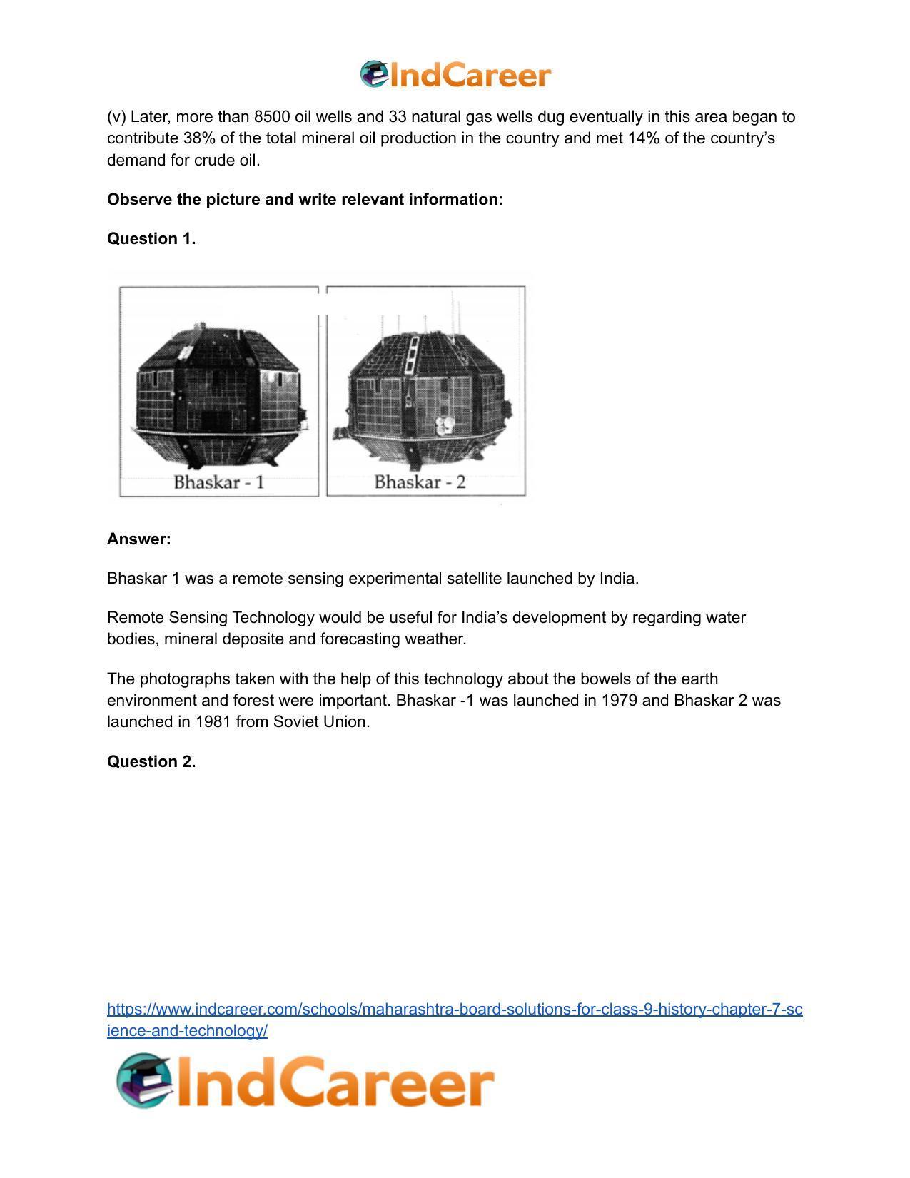 Maharashtra Board Solutions for Class 9- History: Chapter 7- Science and Technology - Page 26