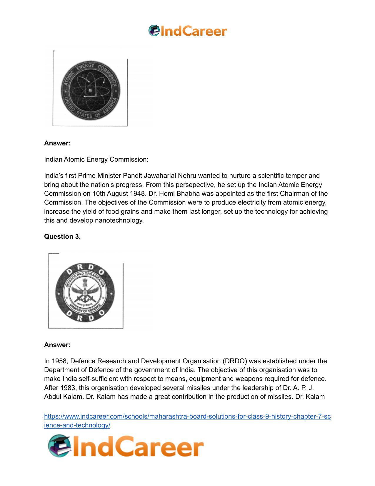 Maharashtra Board Solutions for Class 9- History: Chapter 7- Science and Technology - Page 27