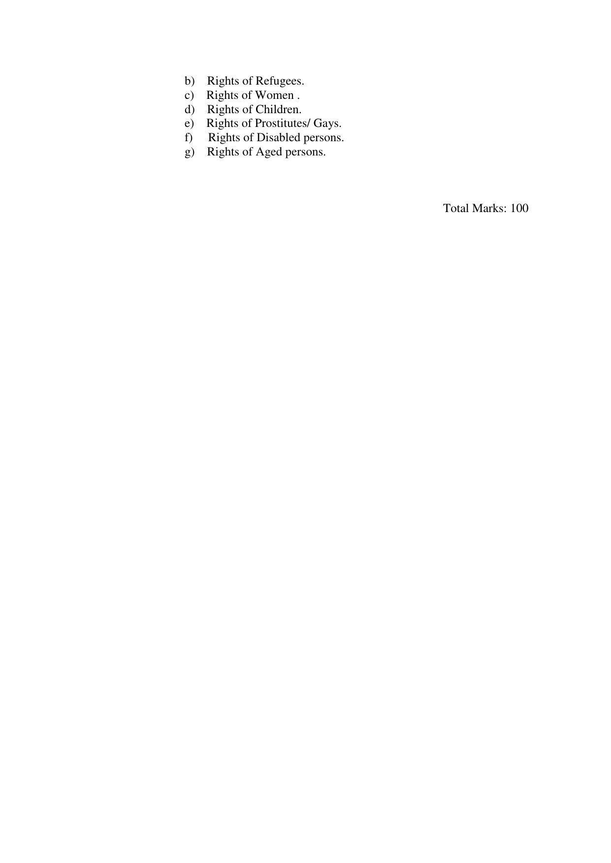 RTMNU Post Graduate Teaching Department of Law of POST GRADUATE DIPLOMA IN COSUMER LAW (PGDCL) (POST GRADUATE DIPLOMA IN LAWS) Syllabus. - Page 15
