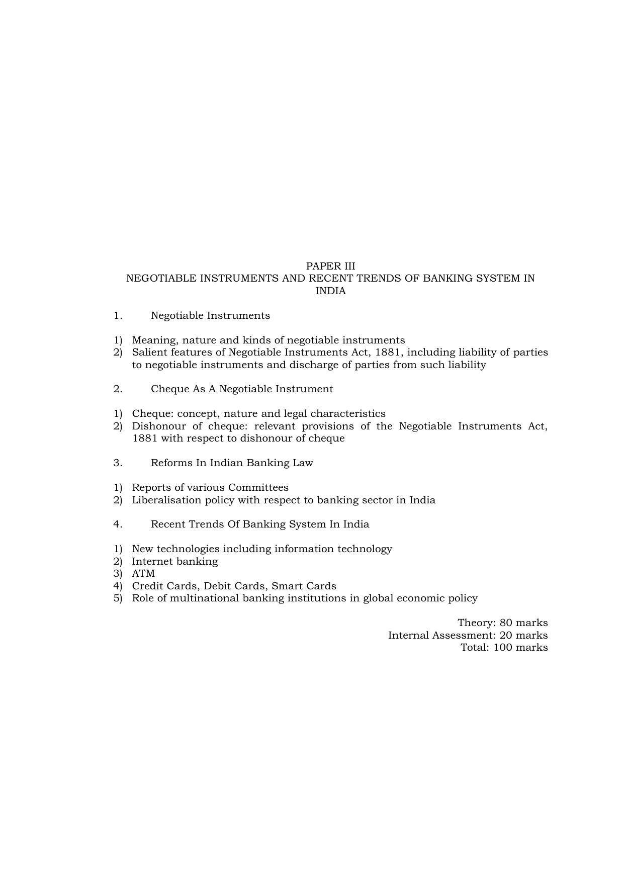 RTMNU Post Graduate Teaching Department of Law of POST GRADUATE DIPLOMA IN COSUMER LAW (PGDCL) (POST GRADUATE DIPLOMA IN LAWS) Syllabus. - Page 39
