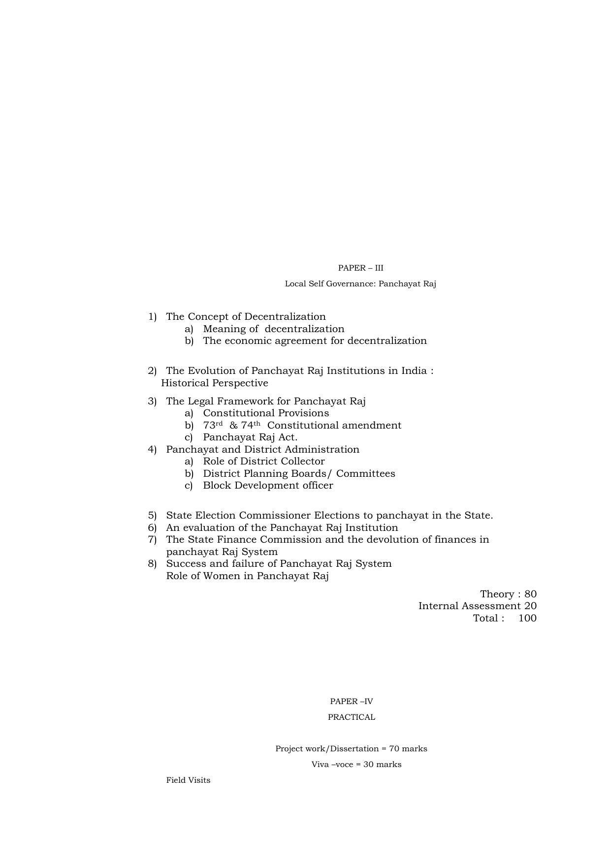 RTMNU Post Graduate Teaching Department of Law of POST GRADUATE DIPLOMA IN COSUMER LAW (PGDCL) (POST GRADUATE DIPLOMA IN LAWS) Syllabus. - Page 45