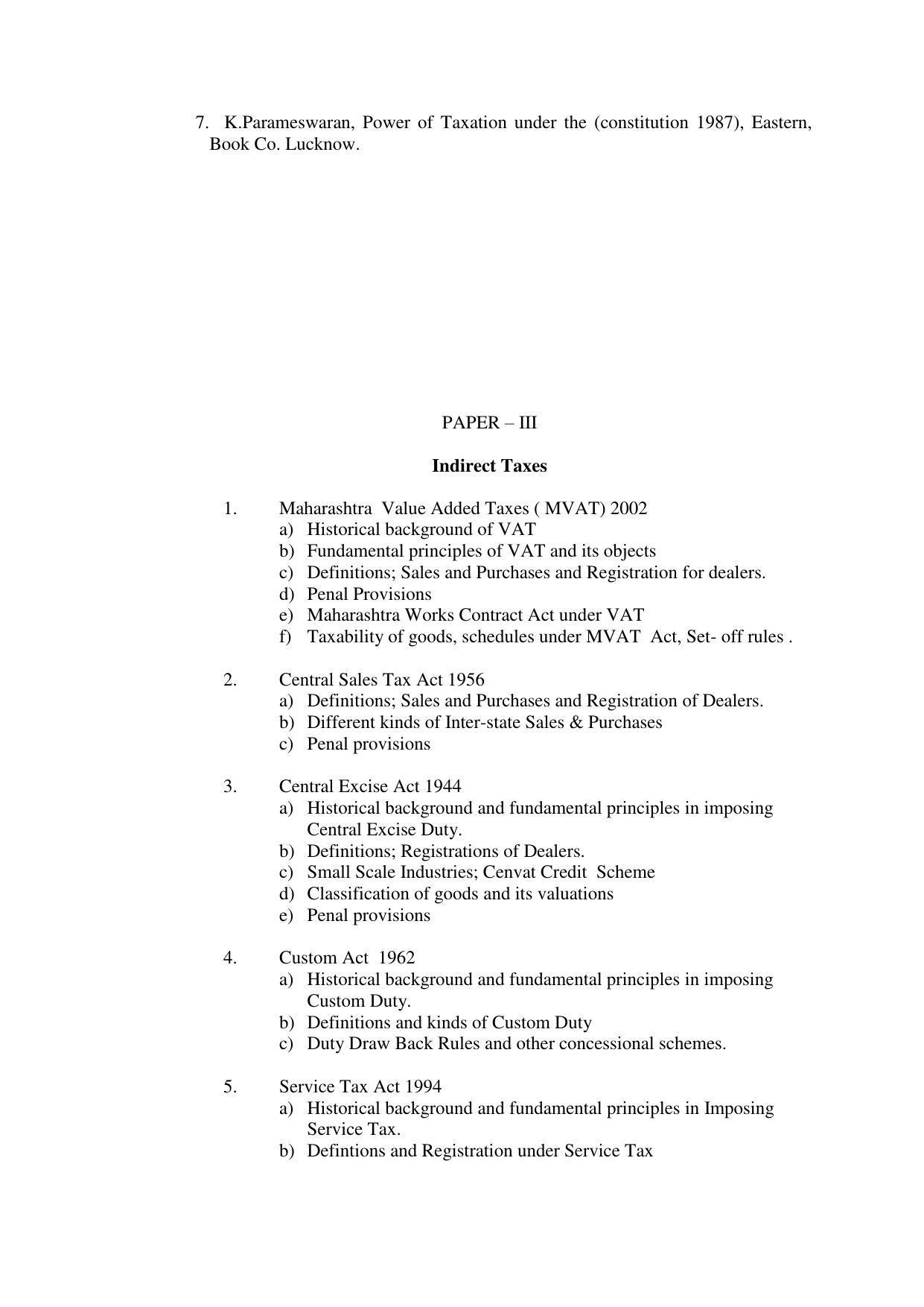 RTMNU Post Graduate Teaching Department of Law of POST GRADUATE DIPLOMA IN COSUMER LAW (PGDCL) (POST GRADUATE DIPLOMA IN LAWS) Syllabus. - Page 58