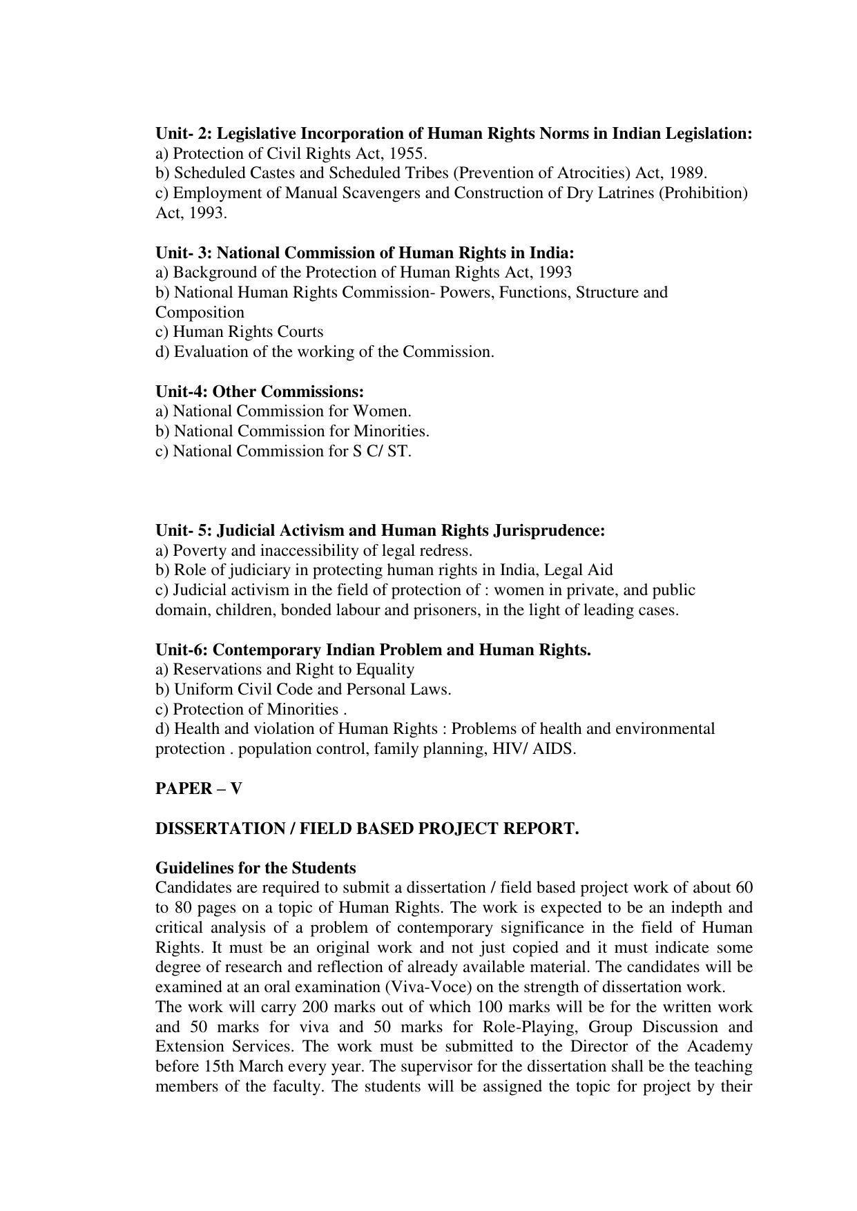 RTMNU Post Graduate Teaching Department of Law of POST GRADUATE DIPLOMA IN COSUMER LAW (PGDCL) (POST GRADUATE DIPLOMA IN LAWS) Syllabus. - Page 64