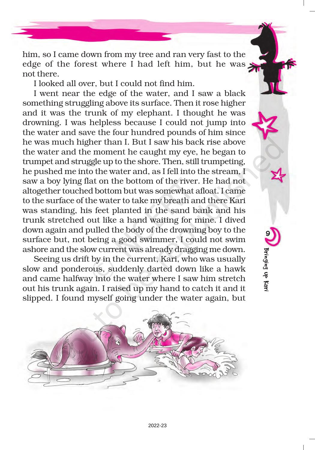 NCERT Book for Class 7 English (An Alien Hand): Chapter 2-Bringing Up Kari - Page 3