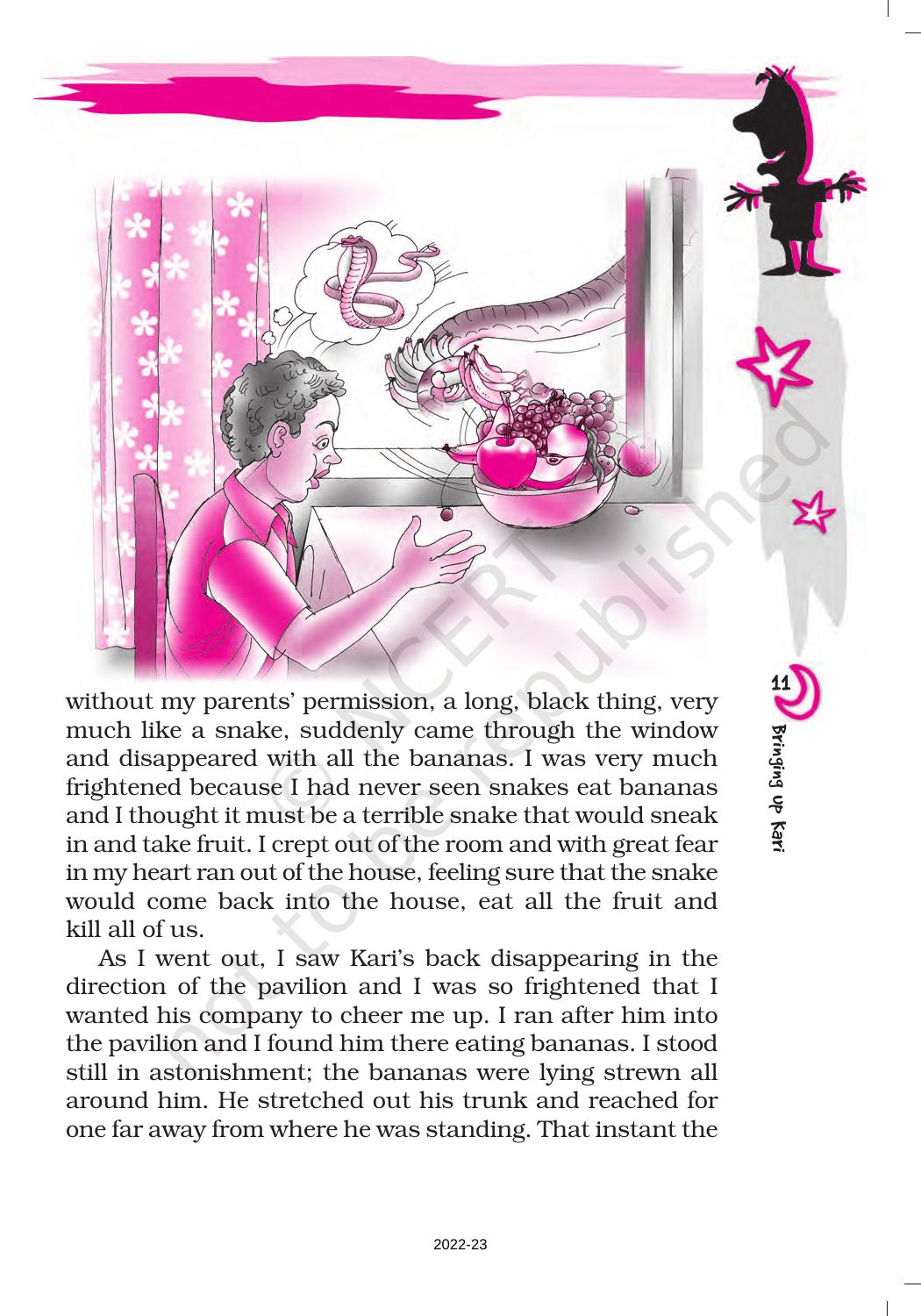 NCERT Book for Class 7 English (An Alien Hand): Chapter 2-Bringing Up Kari - Page 5