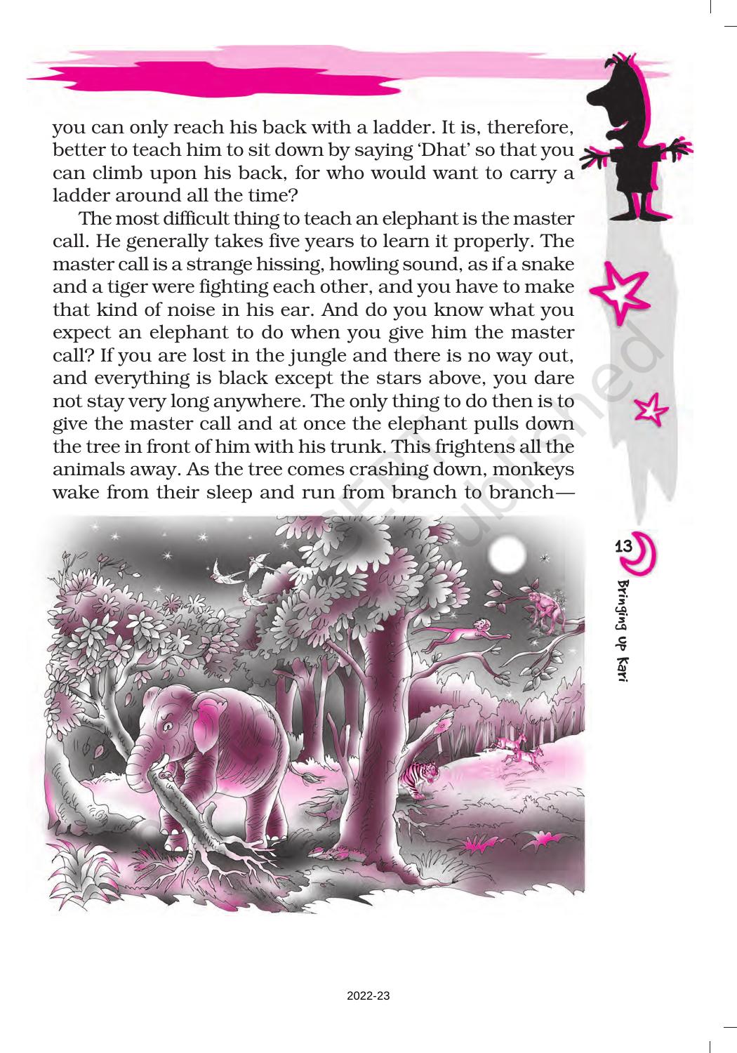 NCERT Book for Class 7 English (An Alien Hand): Chapter 2-Bringing Up Kari - Page 7