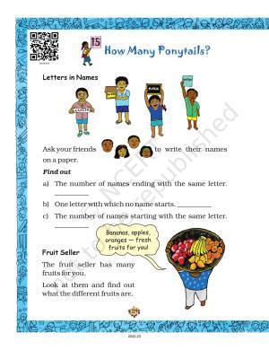 NCERT Book for Class 2 Maths Chapter 15-How Many Ponytails?
