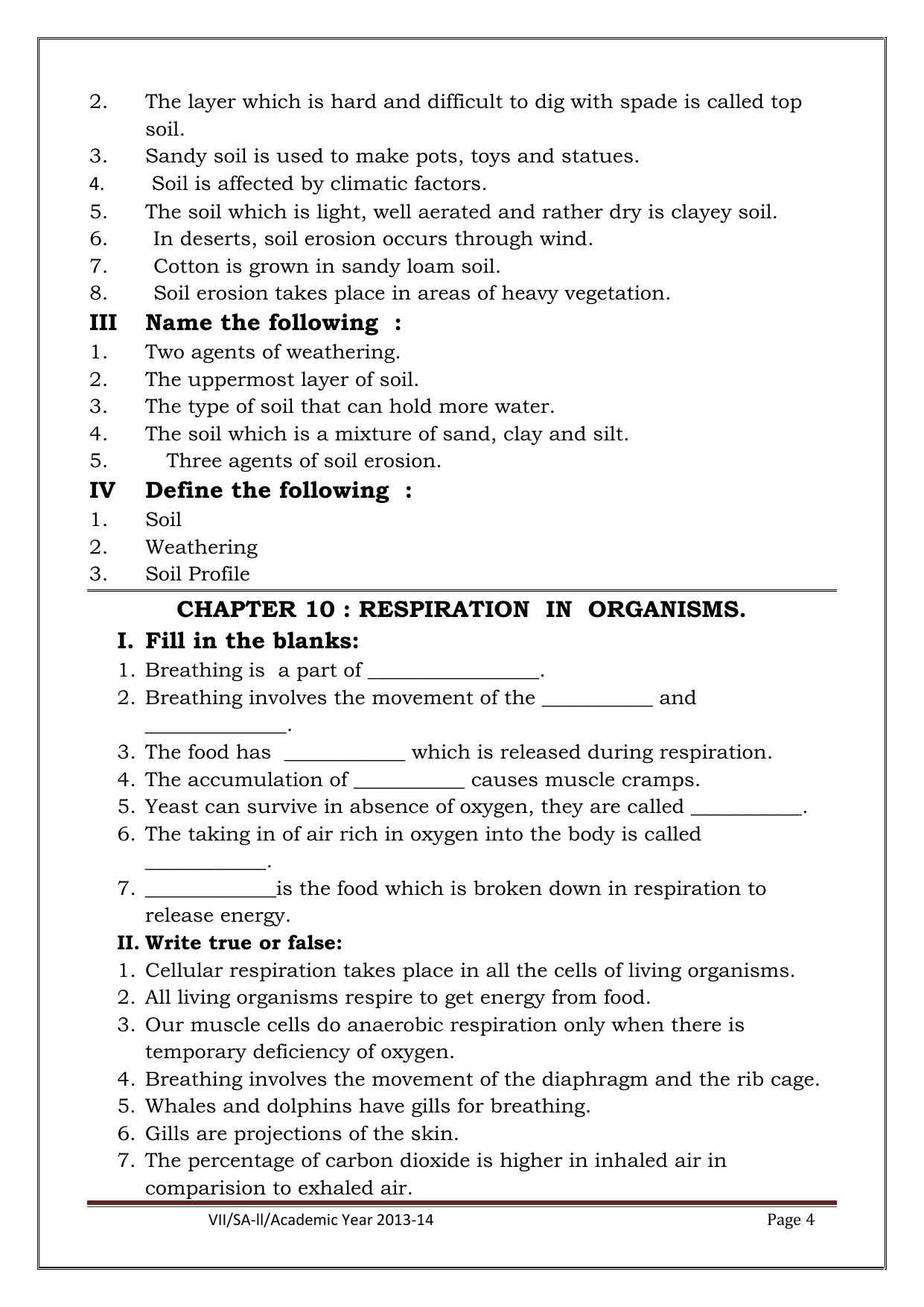 CBSE Worksheets for Class 7 Geography All Chapters Assignment 2 - Page 4