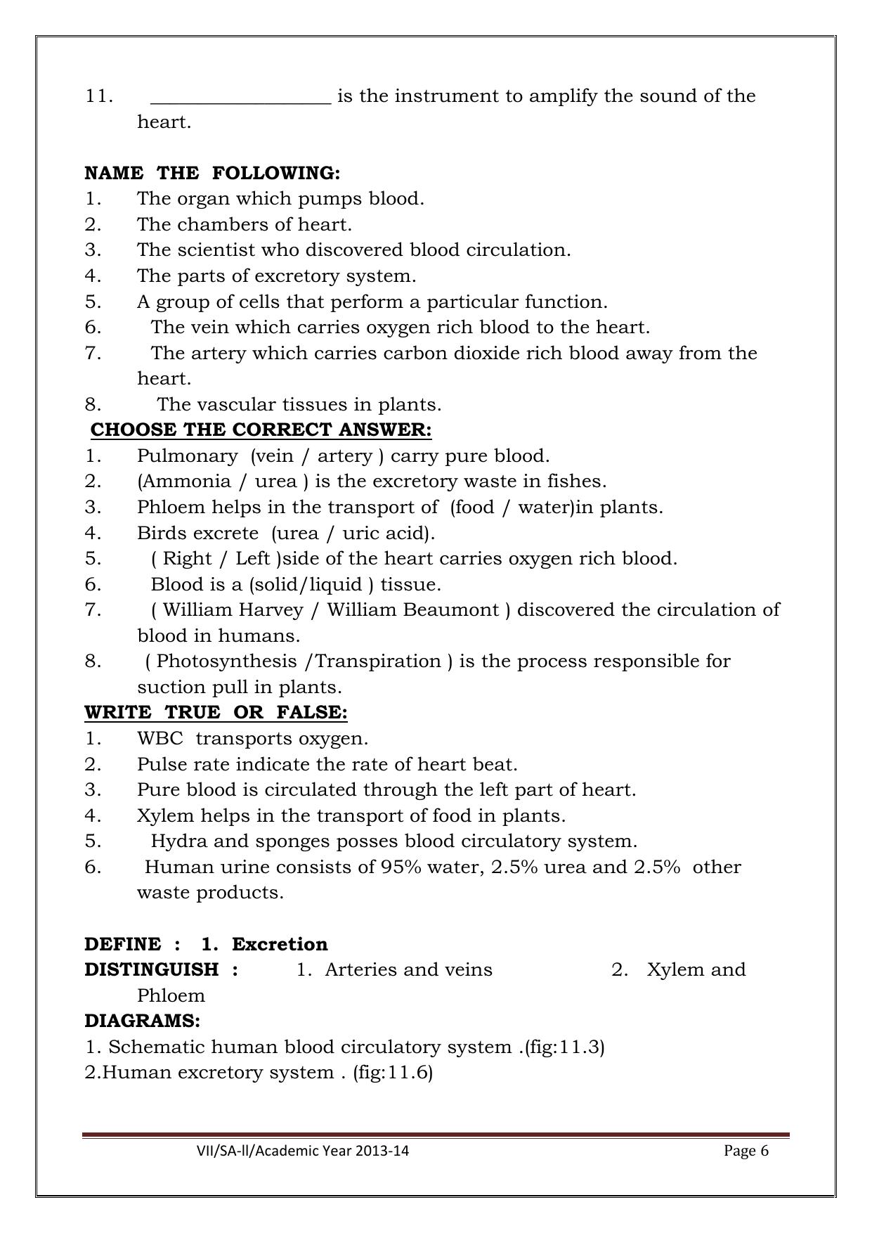 CBSE Worksheets for Class 7 Geography All Chapters Assignment 2 - Page 6